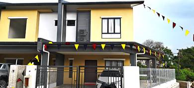 New Double Storey Terrace Houses at Siniawan