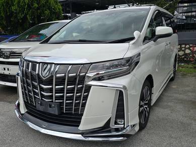 Toyota ALPHARD 2.5 Full Loan Cash Back SST Include