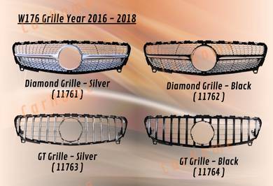 Mercedes W176 2016 2018 Front Grille GT Diamond