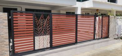 Gate grill awning