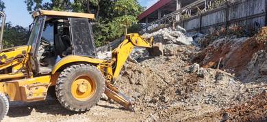 Bersih sisa binaan