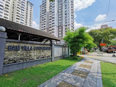 Corner Unit BAM Villa Condo Taman Maluri KL Fully Furnished Renovated