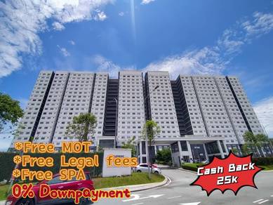 Harmoni Apartment ,Eco Majestic Semenyih 0% Down payment & Cash back