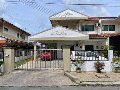 Taman Matang Villa double storey semi detached house.