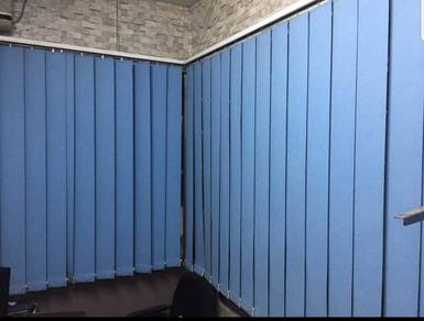 LANGSIR VERTICAL BLIND  l pasang langsir menegak l