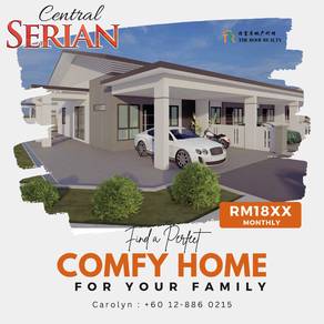 New-1-storey-Terraced-House-for-sale-Serian-Sarawak