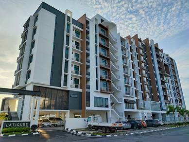 Fully Furnished,what u see,u get!Laticube Apartment,3rd mile,Kuching