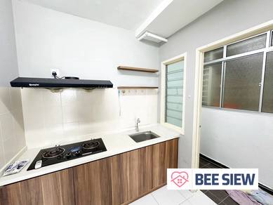Melody Homes Unfurnish Kitchen Cabinet Clean Sunshine Farlim Ayer Itam