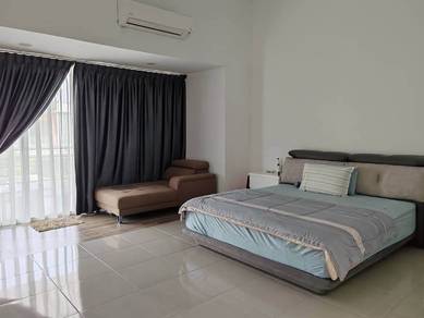 Fully renovated double storey terrace end lot in Rimbun vista for sale