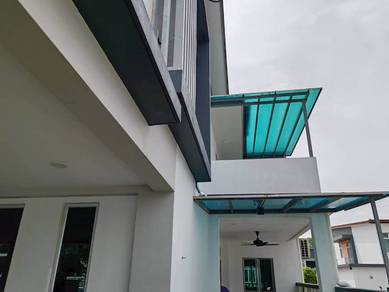 Fully renovated double storey terrace end lot in Rimbun vista for sale
