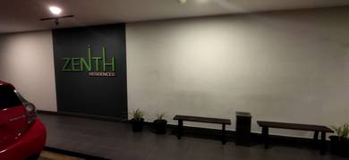 Newly painted basic unit at Zenith Residence, Kelana Jaya