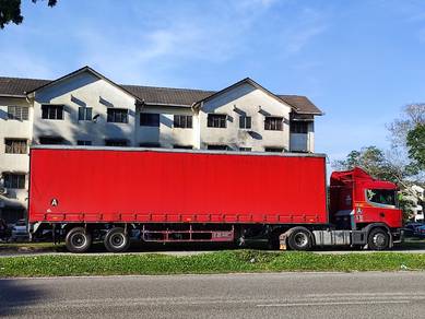 Lori Sewa 1 2 3 5 10 tan 40ft lorry treler trailer