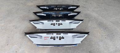 Vellfire anh20 nfl rear plate garnish chrome
