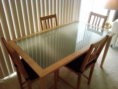 KACA ALAS MEJA l table glass top cover l clear l