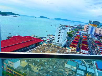 Waterfront Soho Suites, Sea View, Bare unit, Airbnb, The Shore KK City