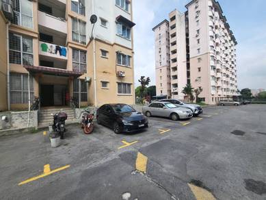 Exclusive Corner Ground Floor Unit @ Pangsapuri Bayu Near Mrt for Sale