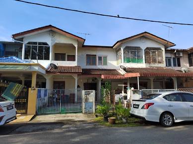 Full loan facing open double storey klang utama