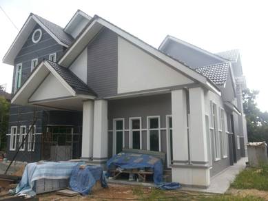 lukis & submit PELAN serta bina RUMAH BANGLO