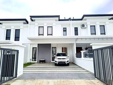 FACING OPEN Double Storey Superlink Terrace Iora Alam Sari Bangi