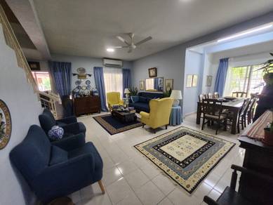 Renovated 2 storey terrace corner lot lrg az zaharah puncak alam