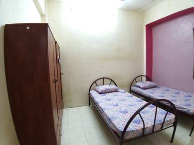 Bilik Single & Share -Dataran Otomobil, Sek15 , Lengkap Perabot
