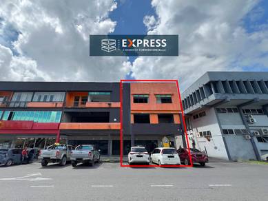Triple Storey Corner Shoplot at Shahida Commercial Centre, Bintulu
