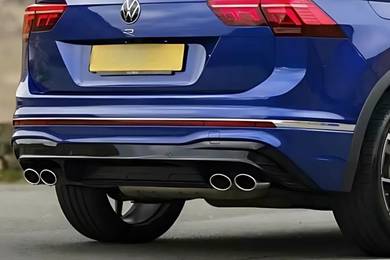 Tiguan R Line Rear Bumper Diffuser Bodykit Mk2