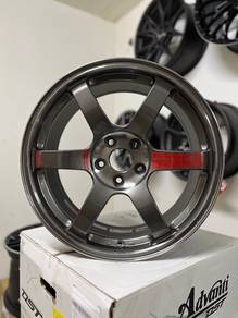 NEW RIM 18x8.5 5x112 RAYS TE37SAGASL MADE IN JAPAN