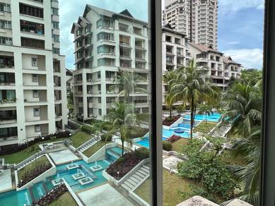 Newer phase, Low density- 2 rooms, 2 baths, 2 halls, 2 carparks nearby