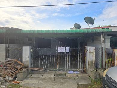 Low Cost Single Storey House At Taman Desa Aman, Lahat, Perak.