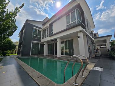 Tiptop Reno ID Design Bungalow 70x97 with Pool! Bandar Parkland Klang