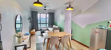 FULLY FURNISHED with 2 CAR PARKS Kiara Plaza Condo Semenyih for SALE