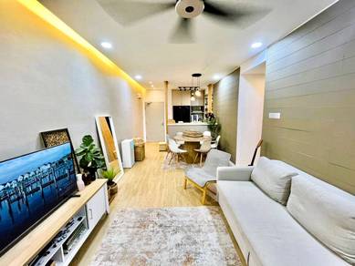 FULLY FURNISHED❤️+ FULLY RENO⭐| Residensi Rampai II, Taman Sri Rampai