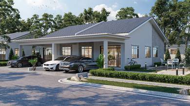 Brand New|Near WCE Excess|Semi-D Single Storey, Olak Lempit Banting