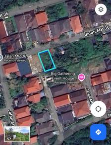Tanah Lot Geran Persendirian 2400 sqft di Matang Pagar Sg Buloh