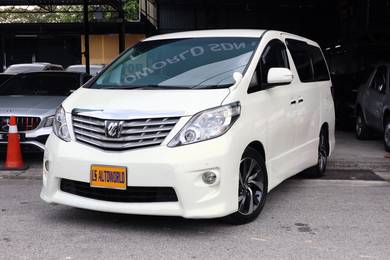 Reg 2013 Toyota ALPHARD 3.5 sc Black leather int