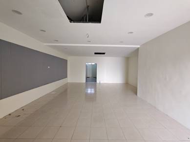 FACING MAINROAD Ground Floor Shoplot PRIME AREA Bakar Arang For Rent