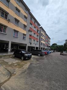 Flat Pelangi Indah Ulu Tiram Full Loan First Home Buyer Newly Paint