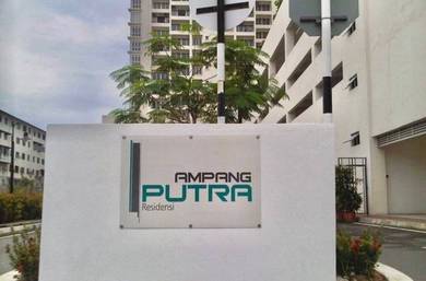 FULL LOAN Ampang Putra Residency Taman Putra Sulaiman Ampang for SALE
