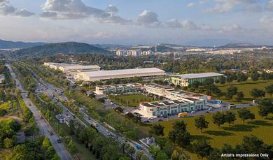 Sendayan Techvalley 1 1/2 Storey Office Factory Lot for rent