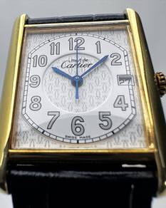 25x34mm 2000s Cartier Tank Vermeil Must de XL