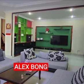 CORNER UNIT 2.5 STOREY SEMI DETACHED FOR RENT At TABUAN JAYA KUCHING