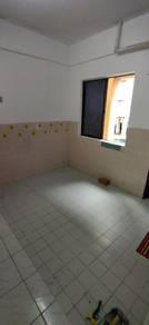 Newly painted air cond unit at Seroja apartment, Taman Tun Teja. Rawan