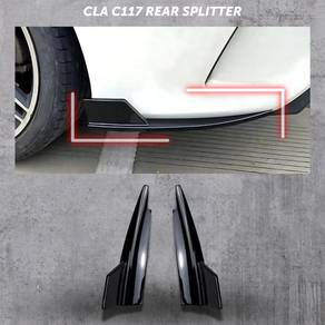 CLA W117 Amg Cla45 Rear Splitter Bumper Bodykit