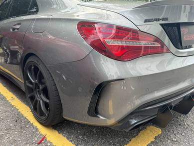 W117 AMG Rear Bumper Canard Cla 45 Bodykit Cla45