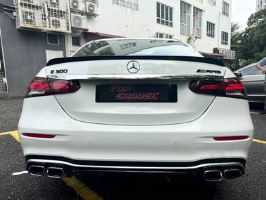 W213 E63s Spoiler Amg Body Kit Bodykit E Class