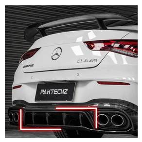 W118 Cla35 Cla45 Bodykit Rear Splitter Diffuser