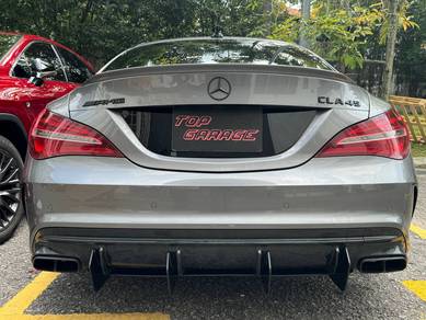 W117 CLA45 AMG Rear Diffuser Splitter Bodykit Cla