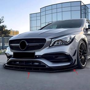 W117 Fl Cla45 Bumper Amg Front Lip Bodykit lips