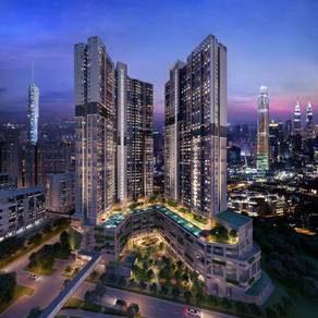 Clear Unblocked View, 100m LRT/MRT Maluri, Brand New!!